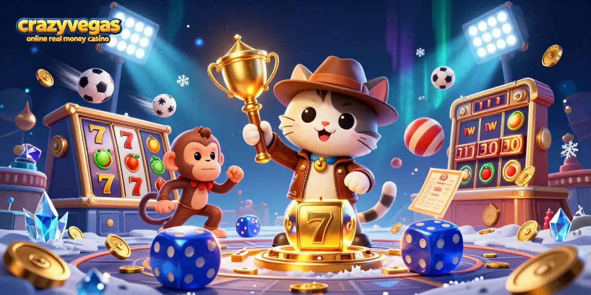 Play thrilling games at the crazyvegas online real money casino while winning golden artifacts and prizes.