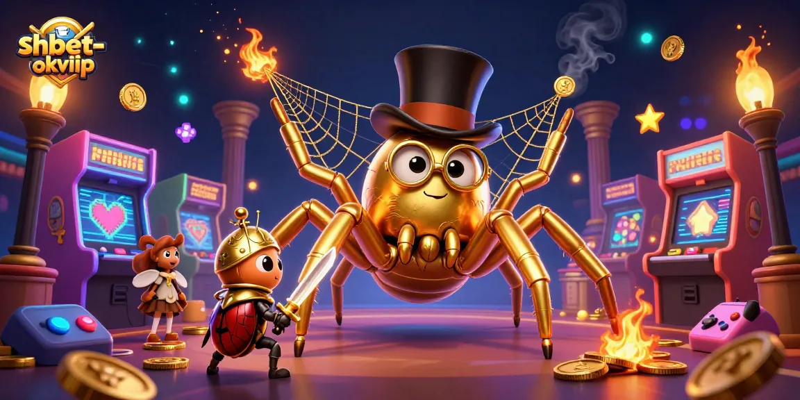 Experience thrilling gameplay with shbet-okvip at this vibrant casino scene filled with adventure and excitement!